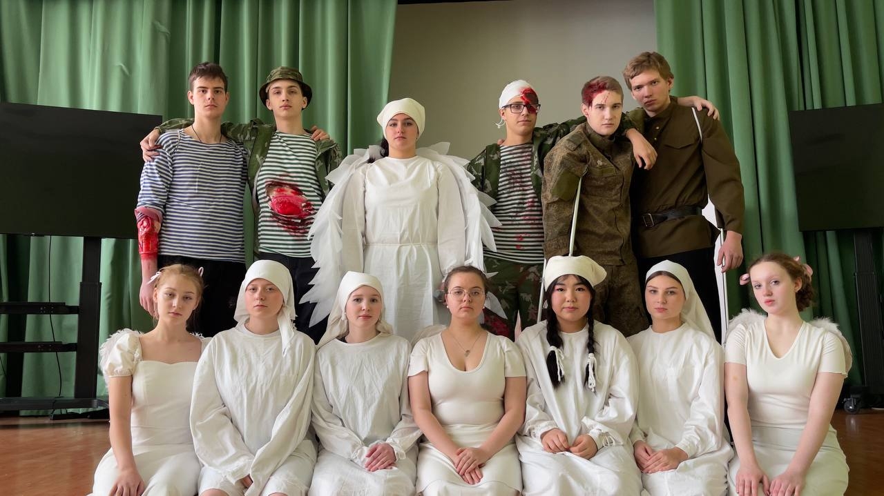 Памятная театрализованная акция-инсталляция «Госпиталь в блокадном городе»