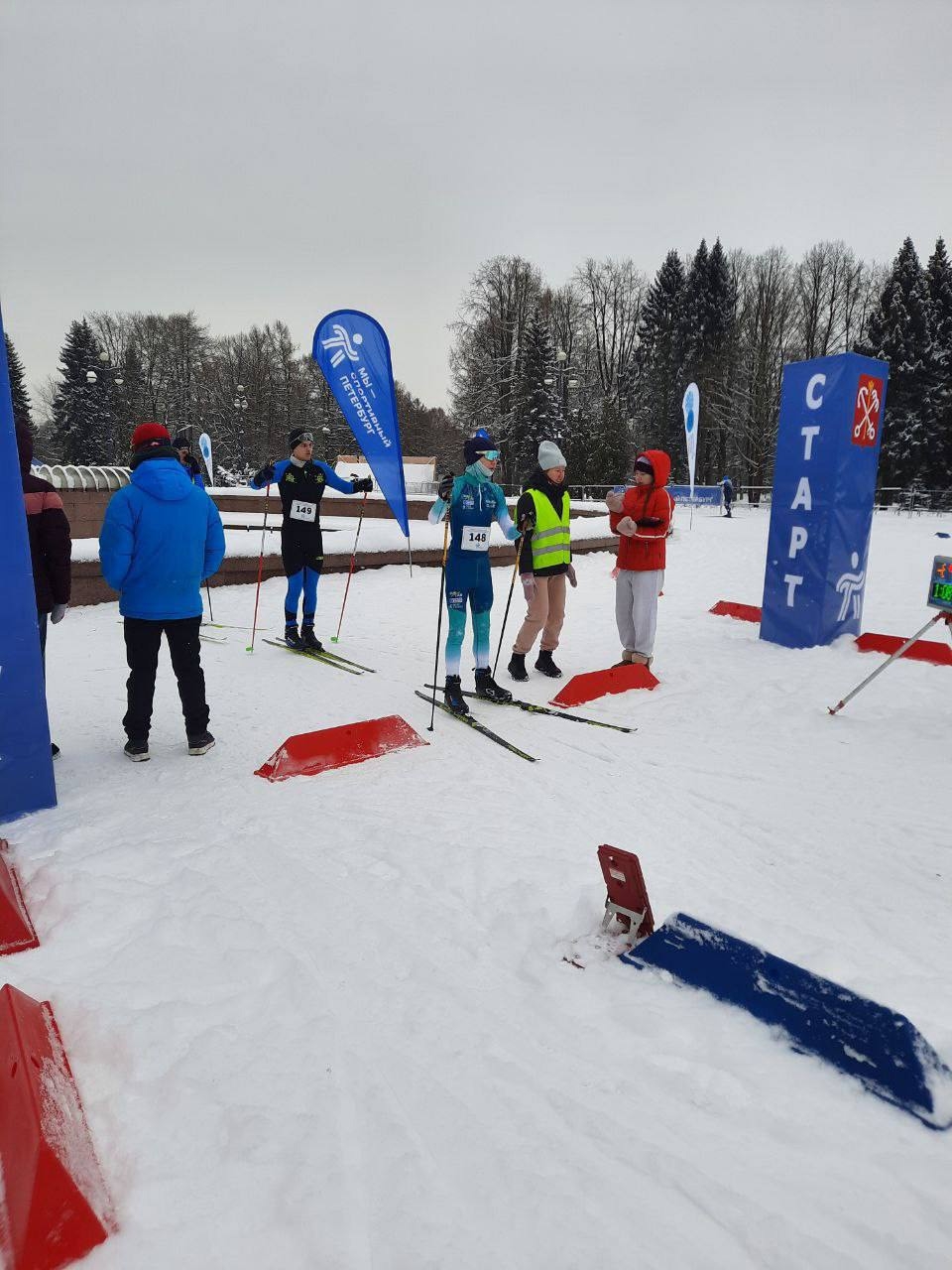 Городские соревнования по лыжным гонкам